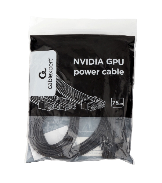 Кабель питания Cablexpert CC-PSU-2812 для видеокарт NVIDIA GPU 12-pin/2 x 8-pin (6+2)