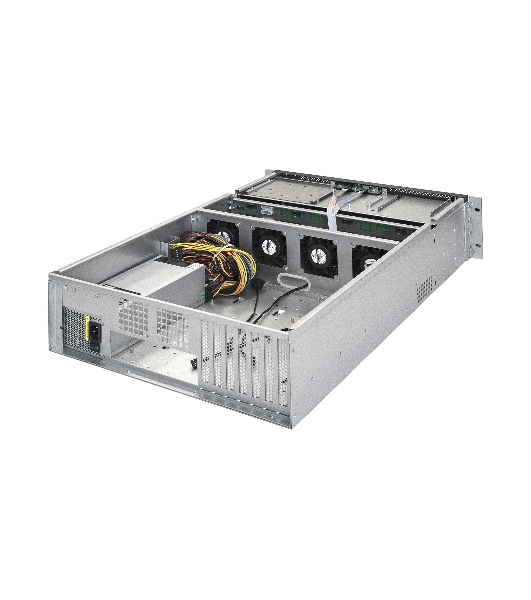 Серверный корпус ExeGate Pro EX281301RUS 3U660-HS16 (RM 19', высота 3U, глубина 660, БП 2U-700ADS,16xHotSwap, USB)