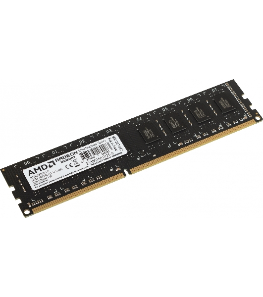 Оперативная память AMD Radeon R5, DDR3, 8GB (1x8GB), 1600MHz, CL11, DIMM