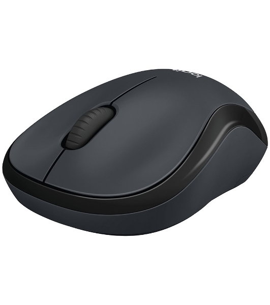 Мышь беспроводная Logitech M220 SILENT черный/серый, 1000 dpi, радиоканал, USB, кнопки - 3