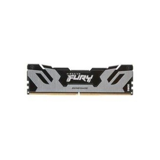 Оперативная память Kingston Fury Renegade, DDR5, 16Gb (1x16Gb), 6400MHz, CL32, DIMM, с радиатором, серебристый/черный