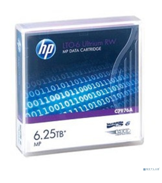 Картридж Hewlett-Packard LTO-6 Ultrium 6.25Tb (C7976A)