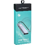 USB-концентратор VCOM CU4706, USB Type-C, HDMI/DP/USB3.0/TC/USB2.0/RJ45/SD/TF/PD/3.5 мм jack, USB Type-C, фото16