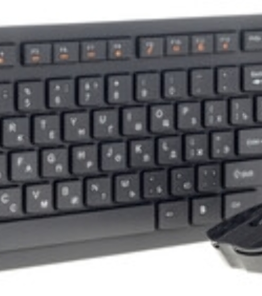 Комплект клавиатура+мышь Defender Columbia C-775 беспроводной, USB, 1600 DPI, чёрный