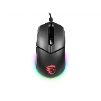 Мышь проводная MSI Clutch GM11 черный, 5000 dpi, USB, кнопки - 6, фото 1
