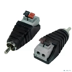 Разъем штекер Rexant (14-0413-2) RCA с быстрозажимной колодкой (блистер), фото 1