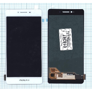 Дисплей для Oppo R7s белый