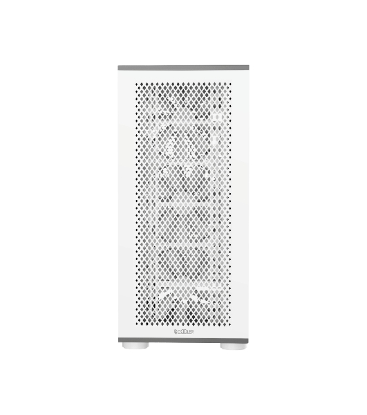 Компьютерный корпус PCCooler ME200 MESH WH, Mesh Full Tower, белый, TG, SPCC, 3x120мм ARGb E-ATX, ATX, mATX, mITX 180/380/220мм 4x2.5', 2x3.5', 7+3xPCI 1xUSB-A 3.0, 2xUSB-A 2.0 432x225x495мм
