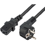 Шнур сетевой Rexant СЕЕ 7/7 (Schuko) – IEC 320 C13 3x0,75мм², длина 0,6м, фото3