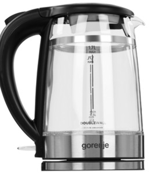 Чайник электрический Gorenje K17GDW 743902 черный