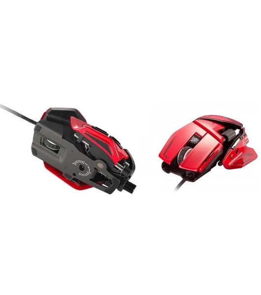 Мышь проводная Mad Catz R.A.T. 8+ ADV красный, 20000 dpi, USB, кнопки - 11