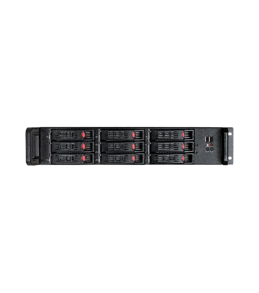 Серверный корпус ExeGate Pro EX285223RUS 2U650-HS09 (RM 19', высота 2U, глубина 650, БП 2U-500ADS, 9xHotSwap, 2*USB)