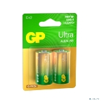 Алкалиновые батарейки GP Ultra Alkaline G-Tech 14А типоразмера C - 2 шт. на блистере, фото4