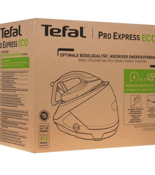Парогенератор Tefal Pro Express Eco GV9E21E0, зеленый/белый