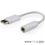 Переходник Cablexpert Переходник USB, USB Type-C/Jack3.5F, пакет (CCA-UC3.5F-01-W), фото4
