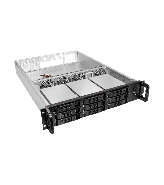 Серверный корпус ExeGate Pro EX285223RUS 2U650-HS09 (RM 19', высота 2U, глубина 650, БП 2U-500ADS, 9xHotSwap, 2*USB)