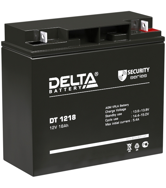 Батарея для ИБП Delta DT 1218 (12V, 18Ah)