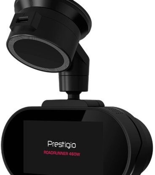 Видеорегистратор Prestigio RoadRunner 460W, 2560x1440, 3', Wi-Fi, G-сенсор, датчик движения