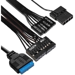 Компьютерный корпус Minitower ExeGate mEVO-7805-XP600 (mATX, БП XP600 с вент. 12см, 2*USB+1*USB 3.0, аудио, черный, с 2*RGb подсветкой), фото7