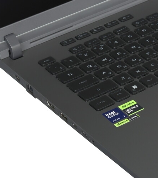 Ноутбук ASUS ROG Strix G16 G615LR-S5162 Intel Core Ultra 7 255HX 2300MHz/16'/2560х1600/16GB/1024GB SSD/NVIDIA GeForce RTX 5070 Ti 12GB/Wi-Fi/Bluetooth/Windows 11 Pro (90NR0LR1-M00670_Win11P) Grey