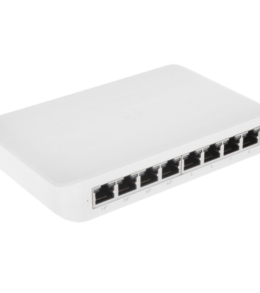 Коммутатор Ubiquiti USW-LITE-8-POE 8POE 1000M POE