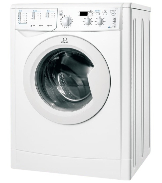 Стиральная машина Indesit IWUD 4085 белый, загрузка фронтальная 4 кг, 800 об/мин., класс: А