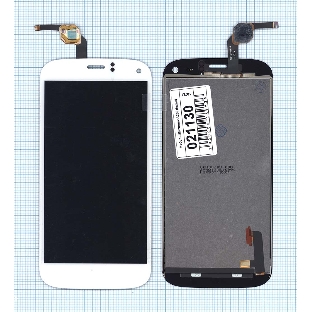 Дисплей для Micromax A250 Canvas Turbo белый