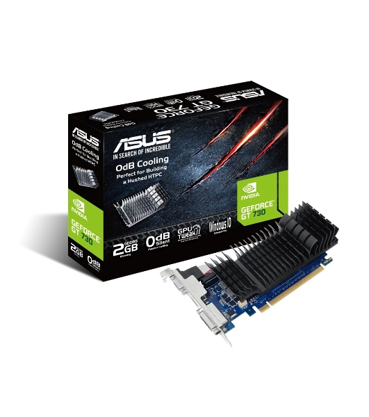 Видеокарта ASUS PCIE16 GT730 2Gb GDDR5 GT730-SL-2GD5-BRK