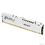 Оперативная память Kingston Fury Beast Expo, DDR5, 16Gb (1x16 GB), 6400 MHz, CL32, DIMM, радиатор, белый, фото3