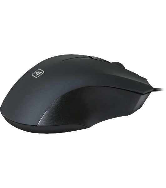 Мышь проводная Defender MM-310 черный, 1000 dpi, USB, кнопки - 3