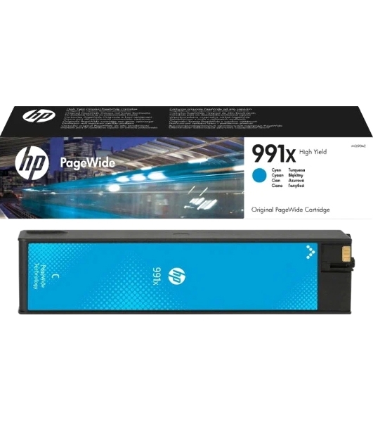 Картридж струйный HP 991X голубой PageWide Cartridge
