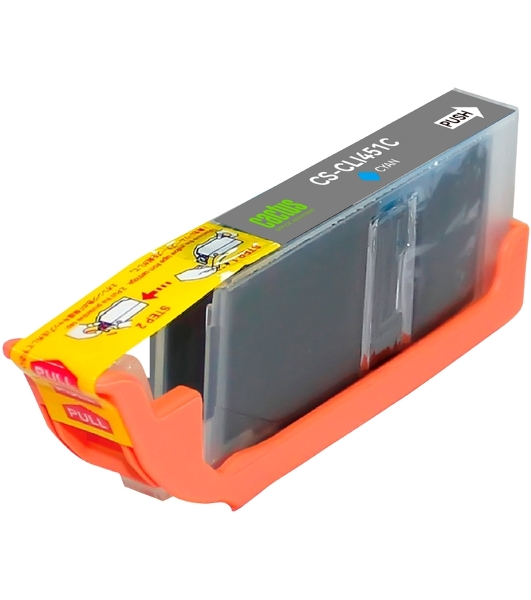 Картридж струйный Cactus CS-CLI451C голубой (10,2 мл) для Canon MG 6340/5440/IP7240