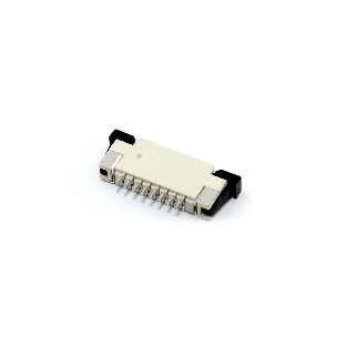Разъем FPC Half Coverage Bottom Contact 1.0K-BX-8PWB 8 pin высота 2мм шаг 1мм