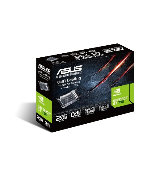 Видеокарта ASUS PCIE16 GT730 2Gb GDDR5 GT730-SL-2GD5-BRK