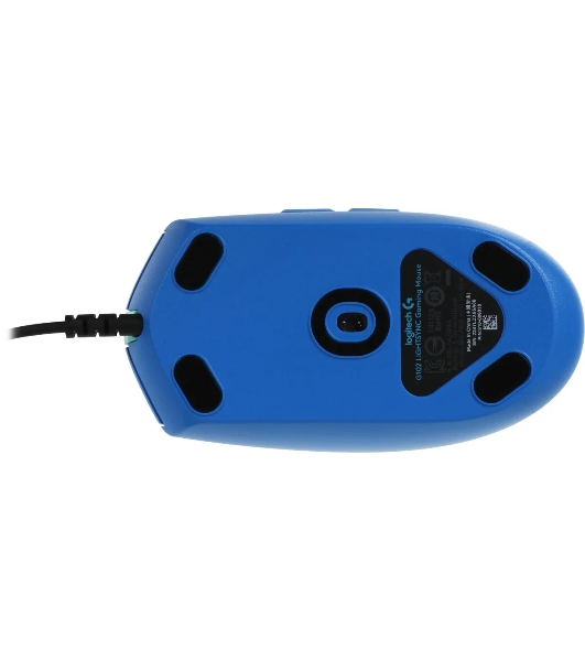 Мышь проводная Logitech G102 LIGHTSYNC синий, 8000 dpi, USB, кнопки - 6