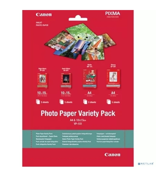 Фотобумага Canon VP-101 Photo Paper Variety Pack