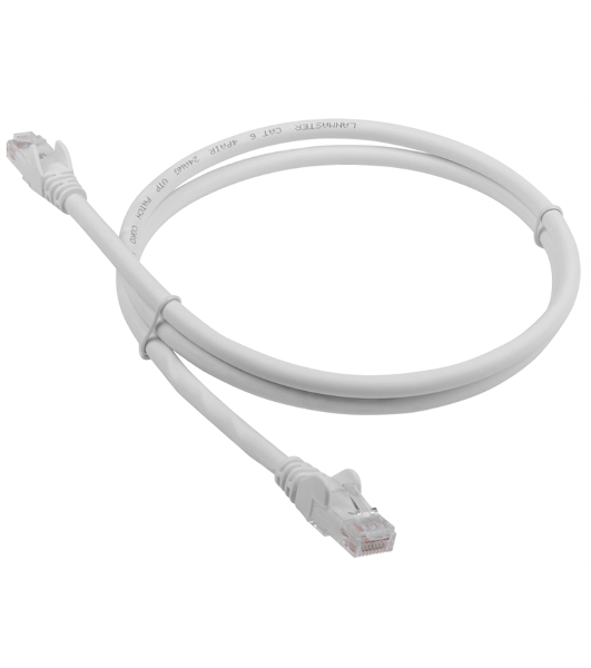 Патч-корд LANMASTER LAN-PC45/U6-2.0-WH вилка RJ-45-вилка RJ-45 Cat.6 2м белый LSZH (уп.:1шт)