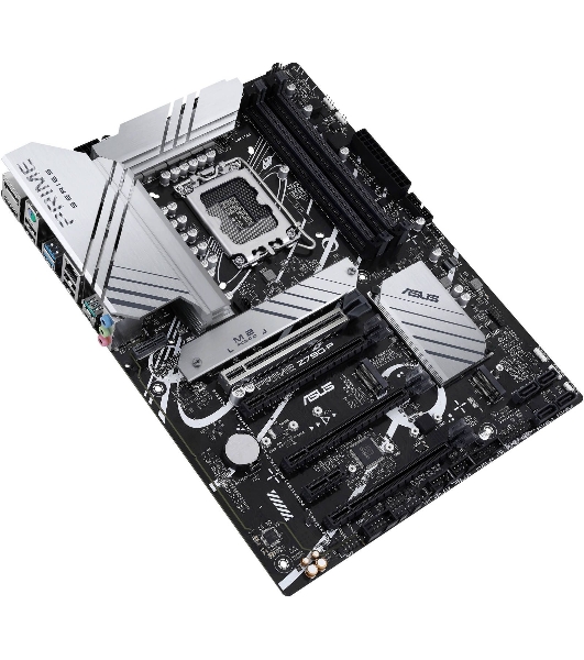 Материнская плата ASUS PRIME Z790-P, LGA 1700, Intel Z790, 4xDDR5, 4xSATA, 3xM.2 PCIe 4.0 x4, 1xPCIe 5.0 x16, 3xPCIe x4, 1xPCIe x1, 1xHDMI, 1xDP, 1xUSB-C 3.2 Gen 2x2, 1xUSB 3.2 Gen 2, 2xUSB 3.2 Gen 1, 4xUSB 2.0, 1x 2.5Gb LAN, 3x3.5 мм, 7.1, ATX