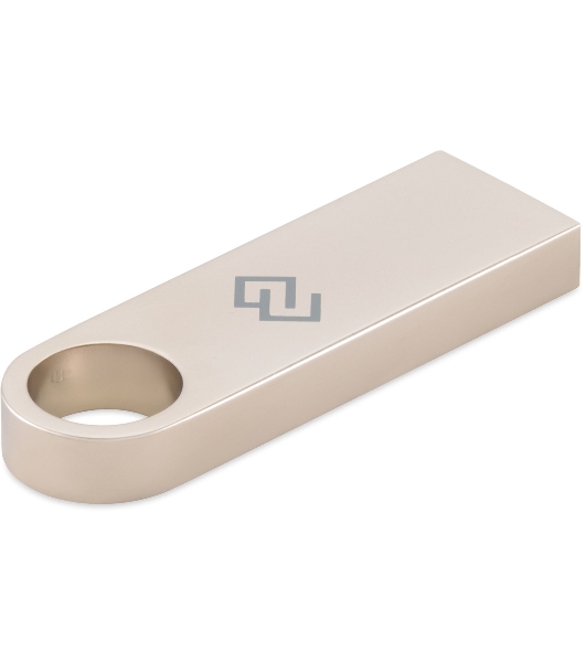 Флешка USB Digma DRIVE3 (DGFUL128A30SR), 128Gb, USB 3.0, R/W 70/30, серебристый