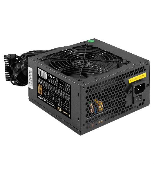 Блок питания 450W ExeGate 80 PLUS Bronze 450PPH-OEM (ATX, APFC, КПД 88% (80 PLUS Bronze), 12cm fan, 24pin, (4+4)pin, 2xPCI-E, 3xSATA, 3xIDE, black, RTL)