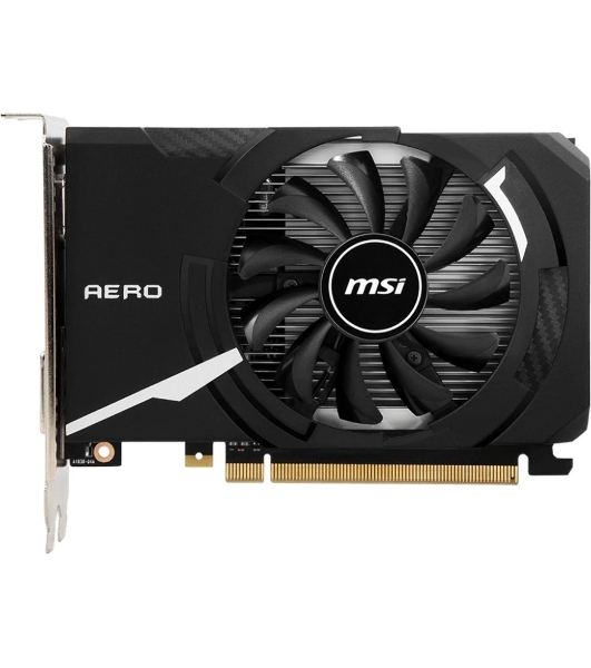 Видеокарта MSI GT 1030 AERO ITX 4GD4 OC Nvidia GT 1030 4Gb, DDR4, PCI-E 3.0, HDMIx1 DVIx1 HDCP