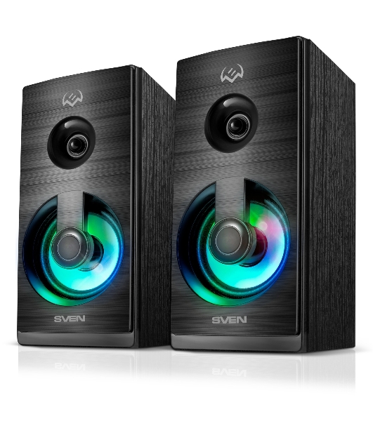 Акустическая система SVEN SPS-512 2.0 черные