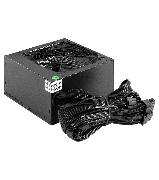 Блок питания 450W ExeGate 80 PLUS Bronze 450PPH-OEM (ATX, APFC, КПД 88% (80 PLUS Bronze), 12cm fan, 24pin, (4+4)pin, 2xPCI-E, 3xSATA, 3xIDE, black, RTL)