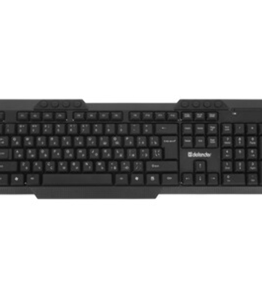 Комплект клавиатура+мышь Defender Jakarta C-805 беспроводной, USB, 1600 DPI, чёрный