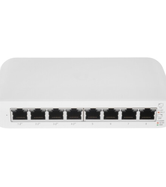 Коммутатор Ubiquiti USW-LITE-8-POE 8POE 1000M POE
