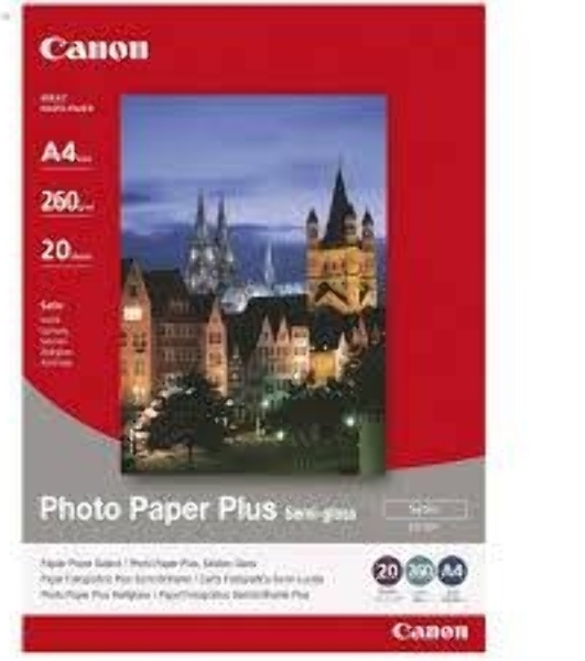 Фотобумага CANON Полуглянцевая, 260г/м2, A4(21X29)