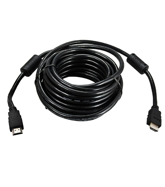 Кабель Rexant HDMI - HDMI 1.4, 10 м, Gold (PVC пакет)