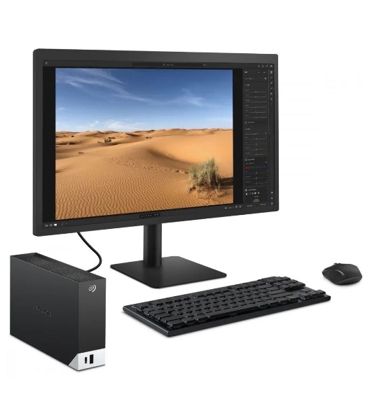 Внешний HDD 3.5' Seagate One Touch, 8TB, USB 3.2 Gen 1 Type-A, 5400 rpm, черный