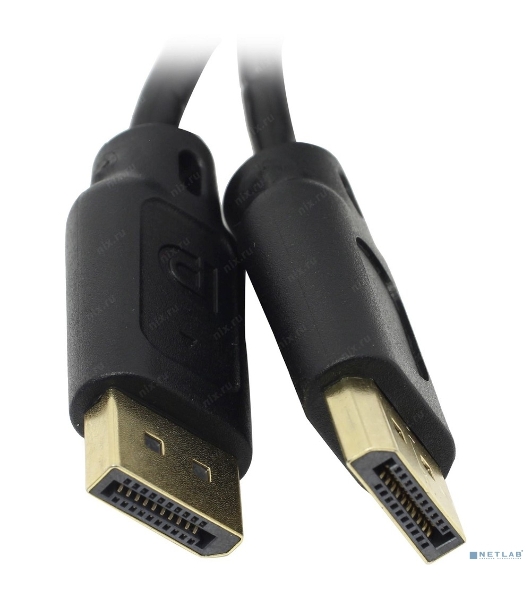 Кабель ExeGate EX284913RUS DisplayPort (20M-20M) 3.0м ExeGate EX-CC-DP-3.0 v1.2, позол. контакты