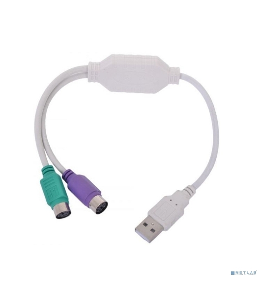 Переходник Gembird Конвертер с USB Am на 2xPS/2 UAPS12